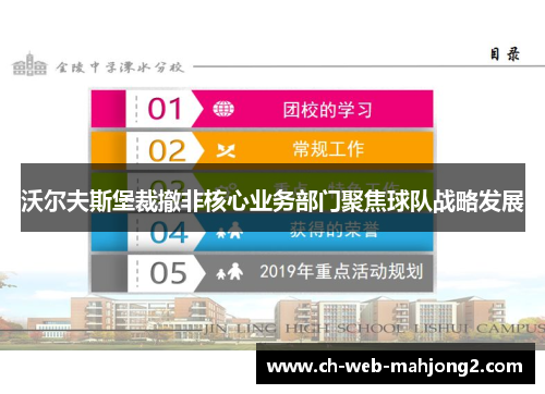 沃尔夫斯堡裁撤非核心业务部门聚焦球队战略发展